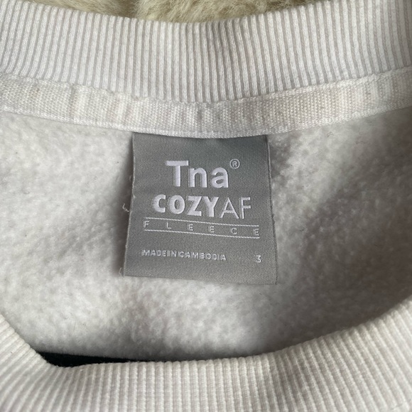 TNA crew neck cropped sweater - Picture 3 of 4